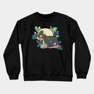 Blueberry Rat Pair Crewneck Sweatshirt